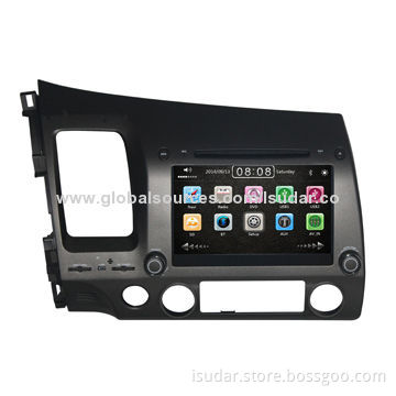 Car GPS DVD players for Honda Civic 2006-2011, w/ Wi-Fi, 3G, 1080P Video Play, Support iPhone 5S, 8"